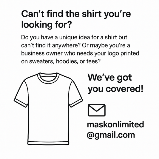 Custom Embroidery or Printing